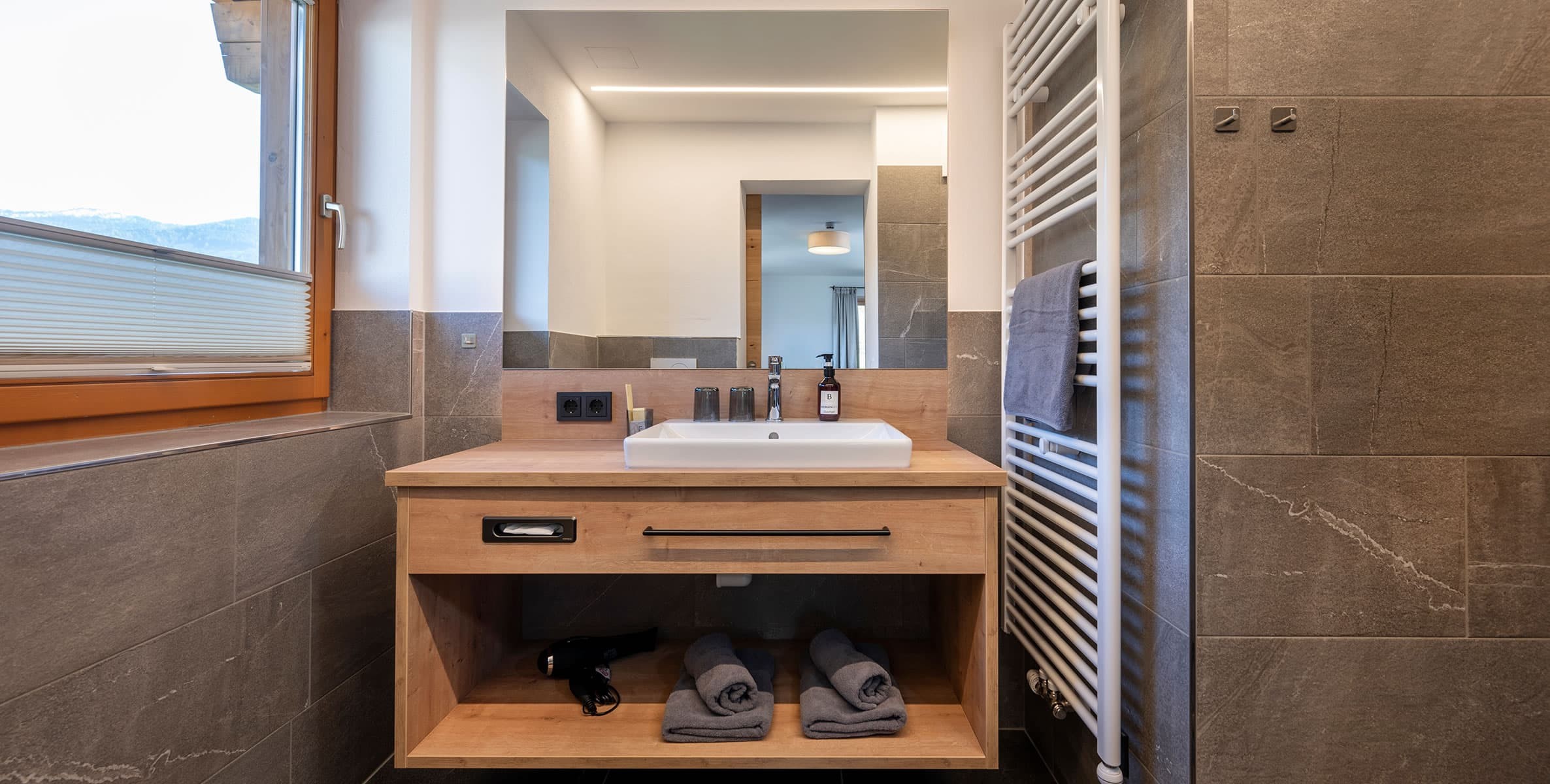 Badezimmer in der Ferienwohnung