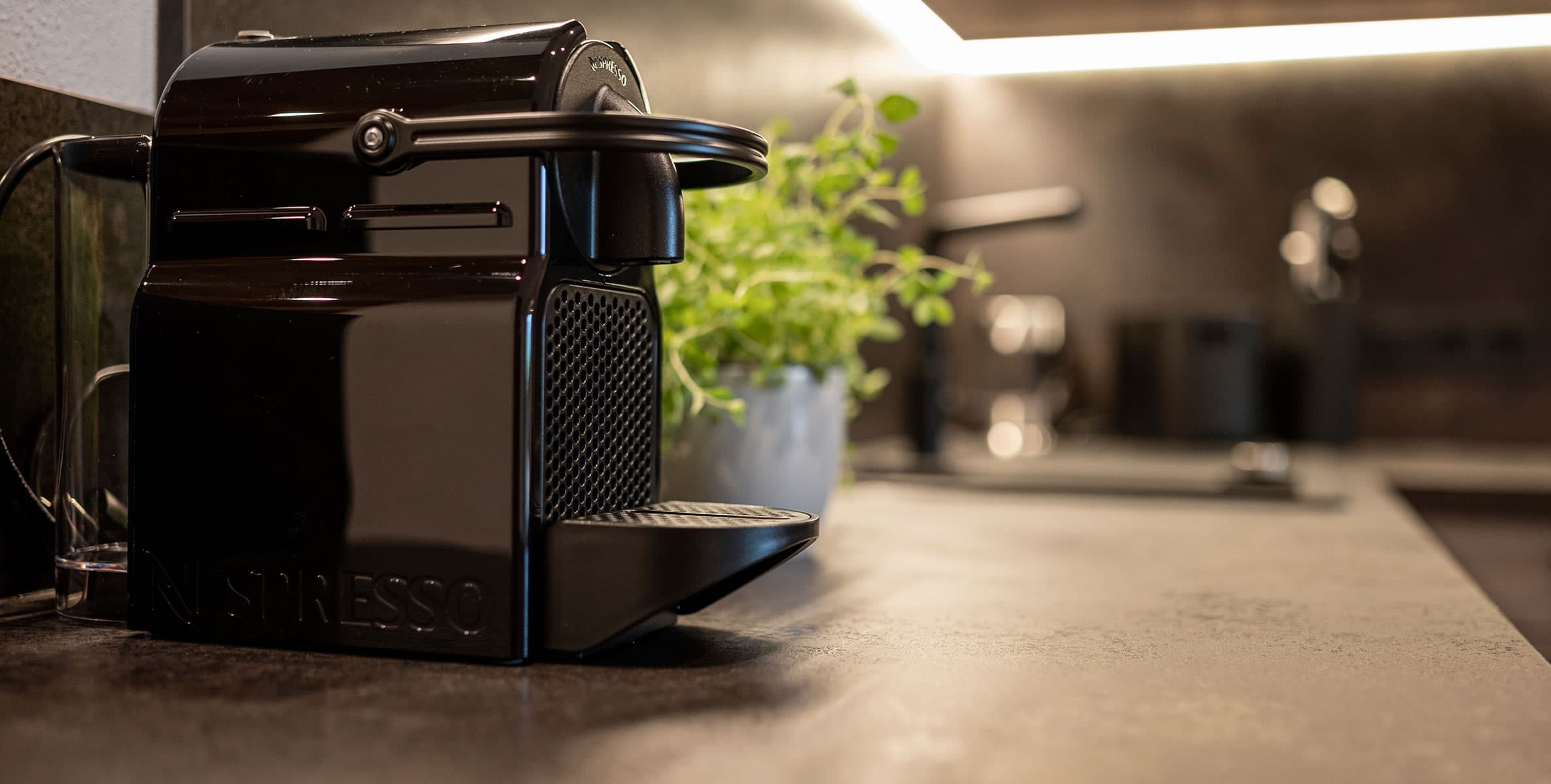 Kaffeemaschine in der Ferienwohnung