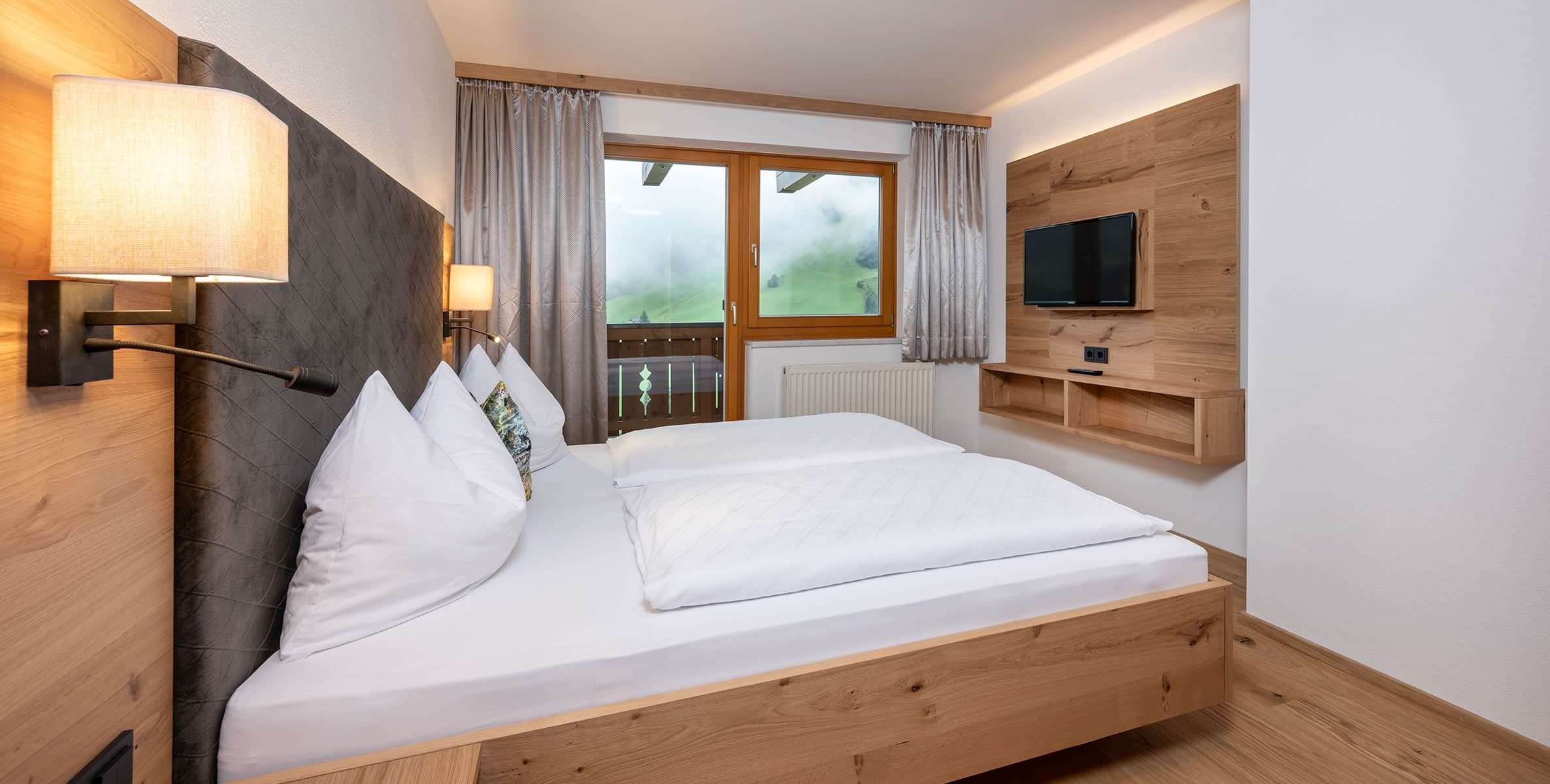 Schlafzimmer in der Ferienwohnung