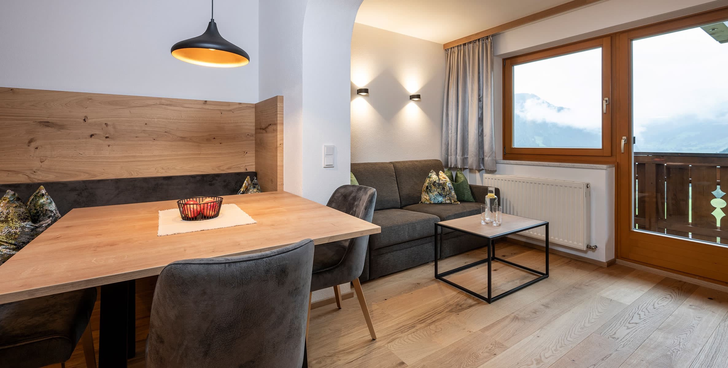 Wohnbereich in der Ferienwohnung