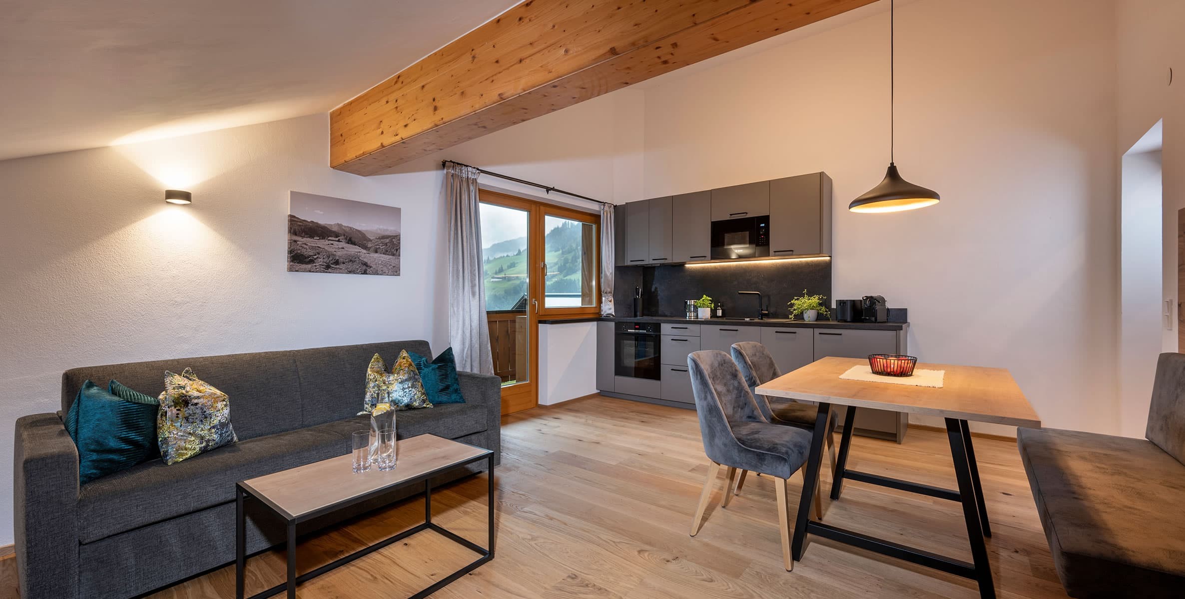 Wohnbereich in der Ferienwohnung