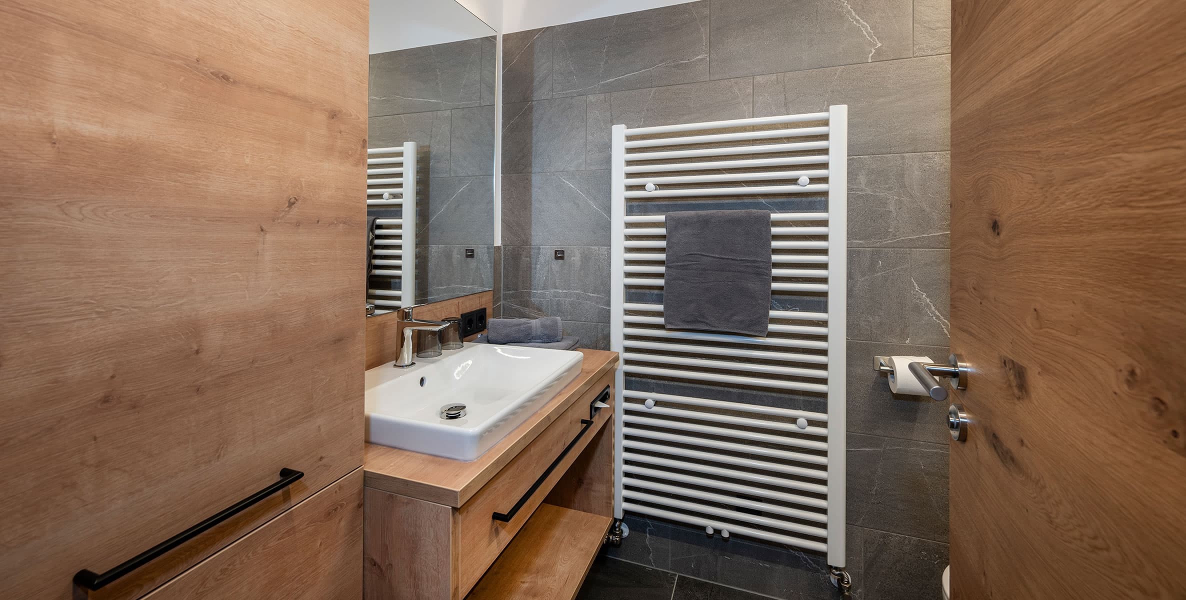 Badezimmer in der Ferienwohnung