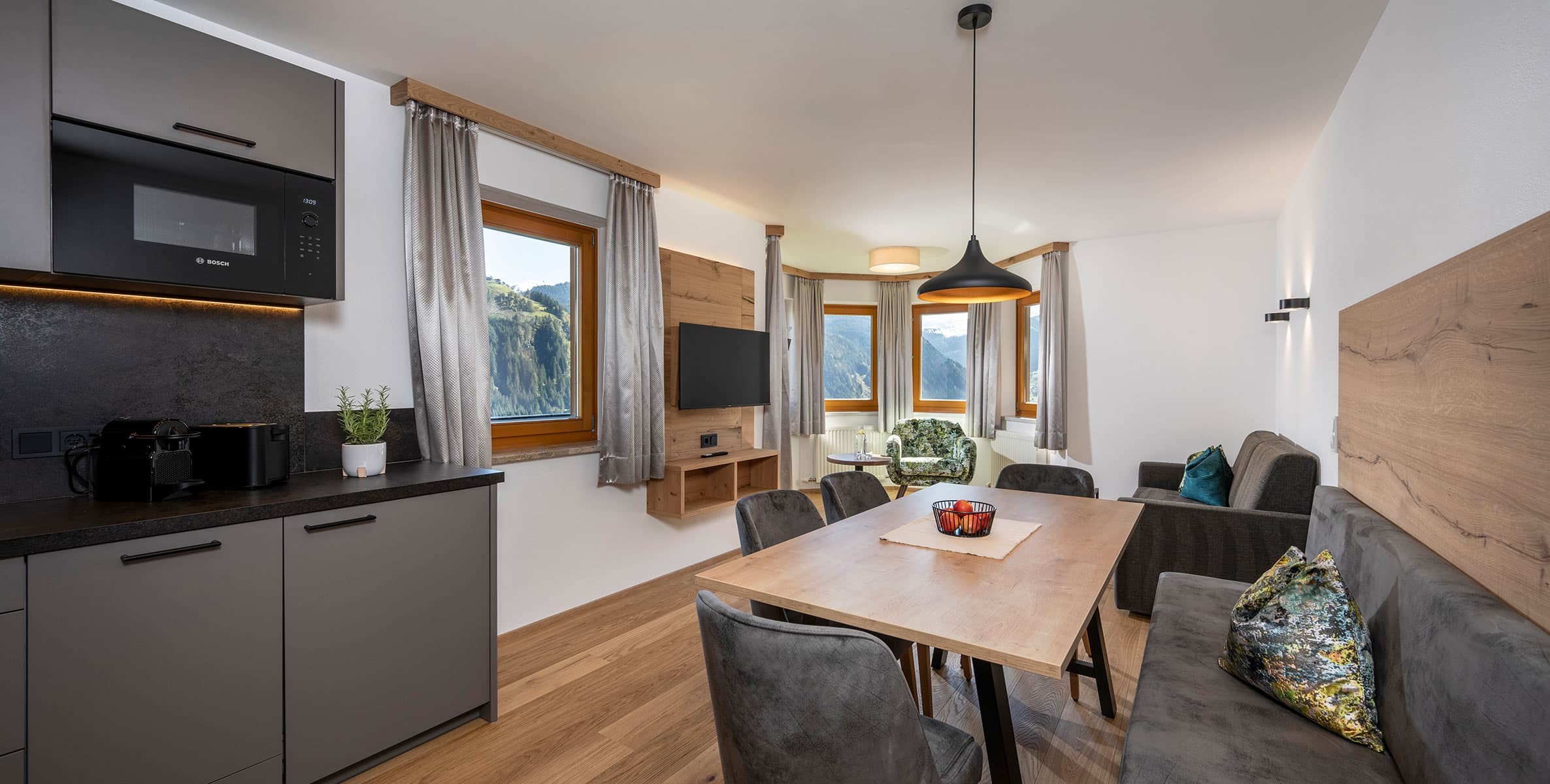 Wohnbereich  in der Ferienwohnung