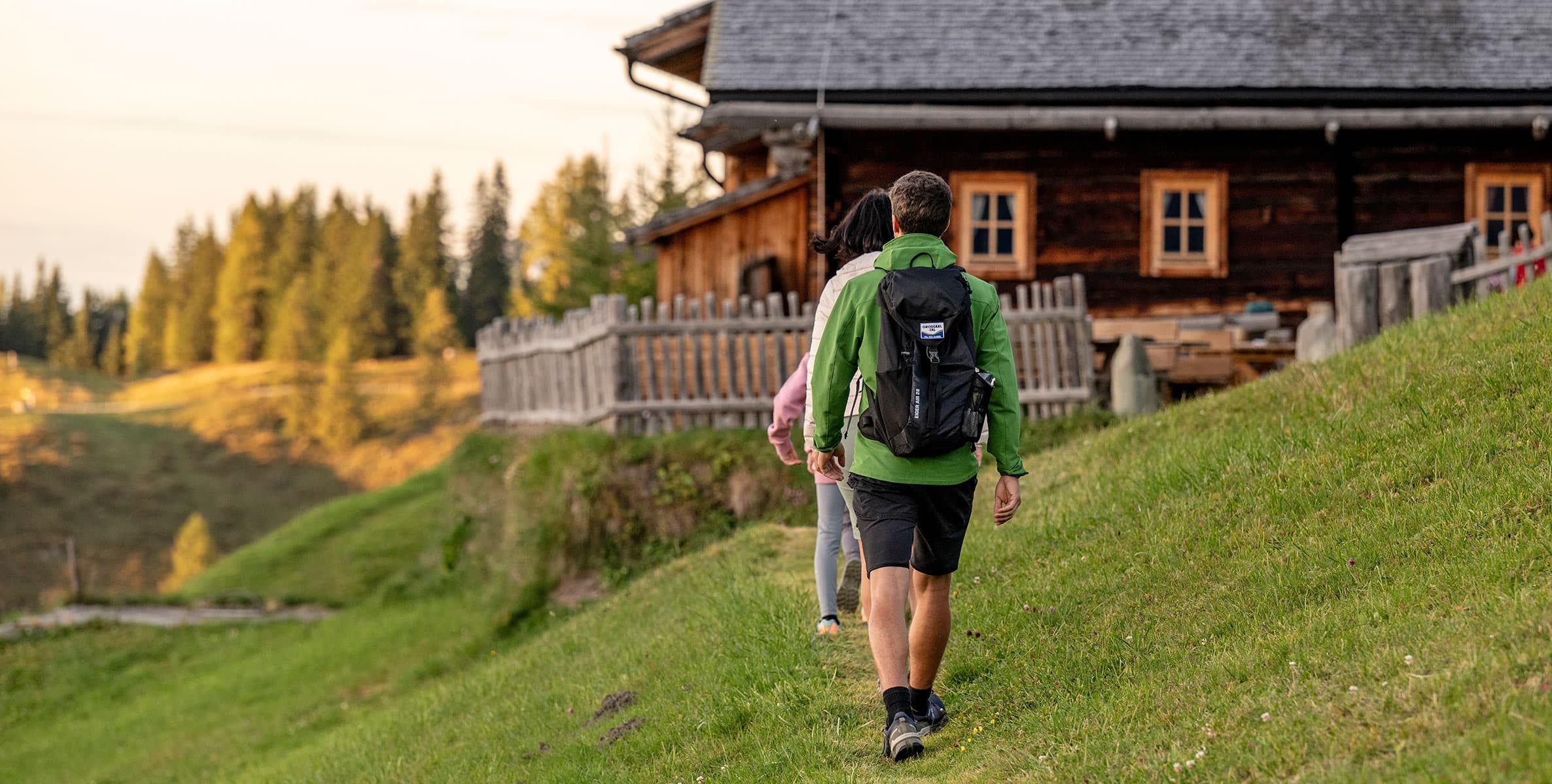 Wanderung zur Almhütte