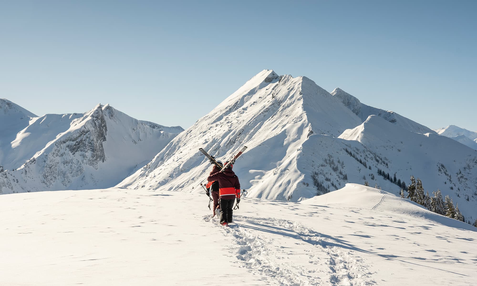 Freeriden im Skigebiet Großarltal