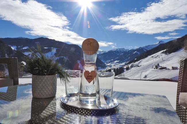 Herrliche Aussicht &uuml;ber das verschneite Gro&szlig;arltal